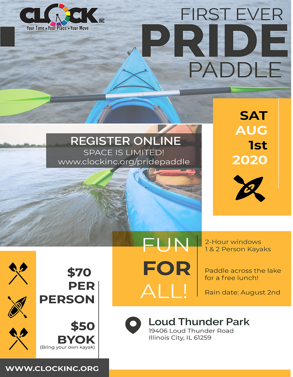 Clock's Pride Paddle