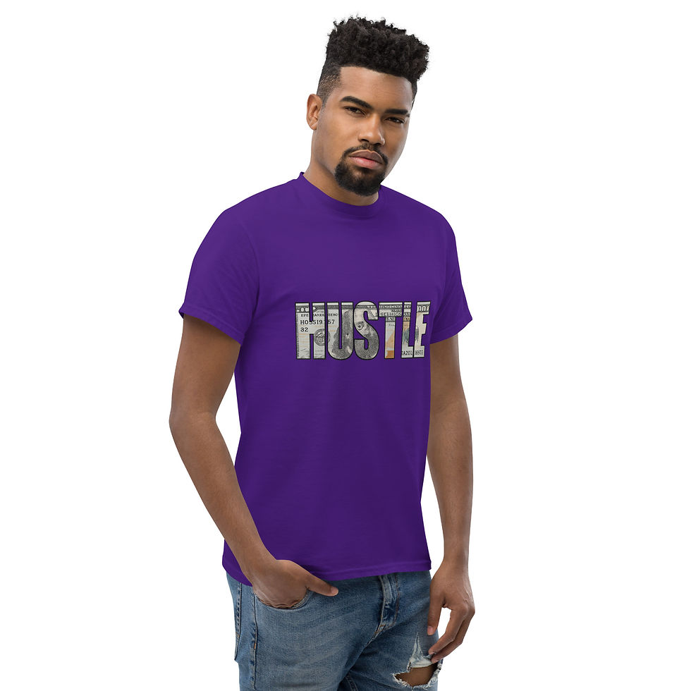 Thumbnail: “HUSTLE” Money classic tee