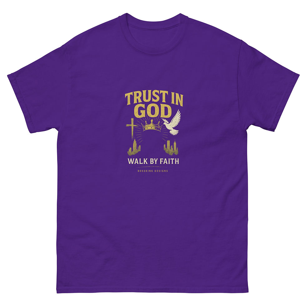 Thumbnail: Trust in God Unisex classic tee
