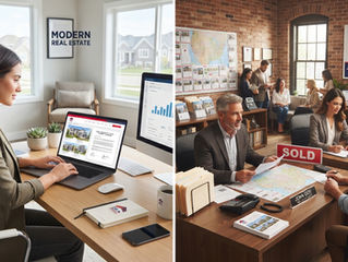 Online Real Estate Brokerage vs Traditional Office A Full Comparison