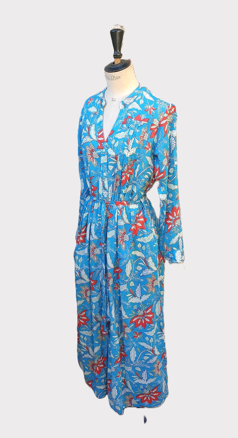Miniature : Robe Longue Plissée - Neela Sanganeri - 20045RBLPL
