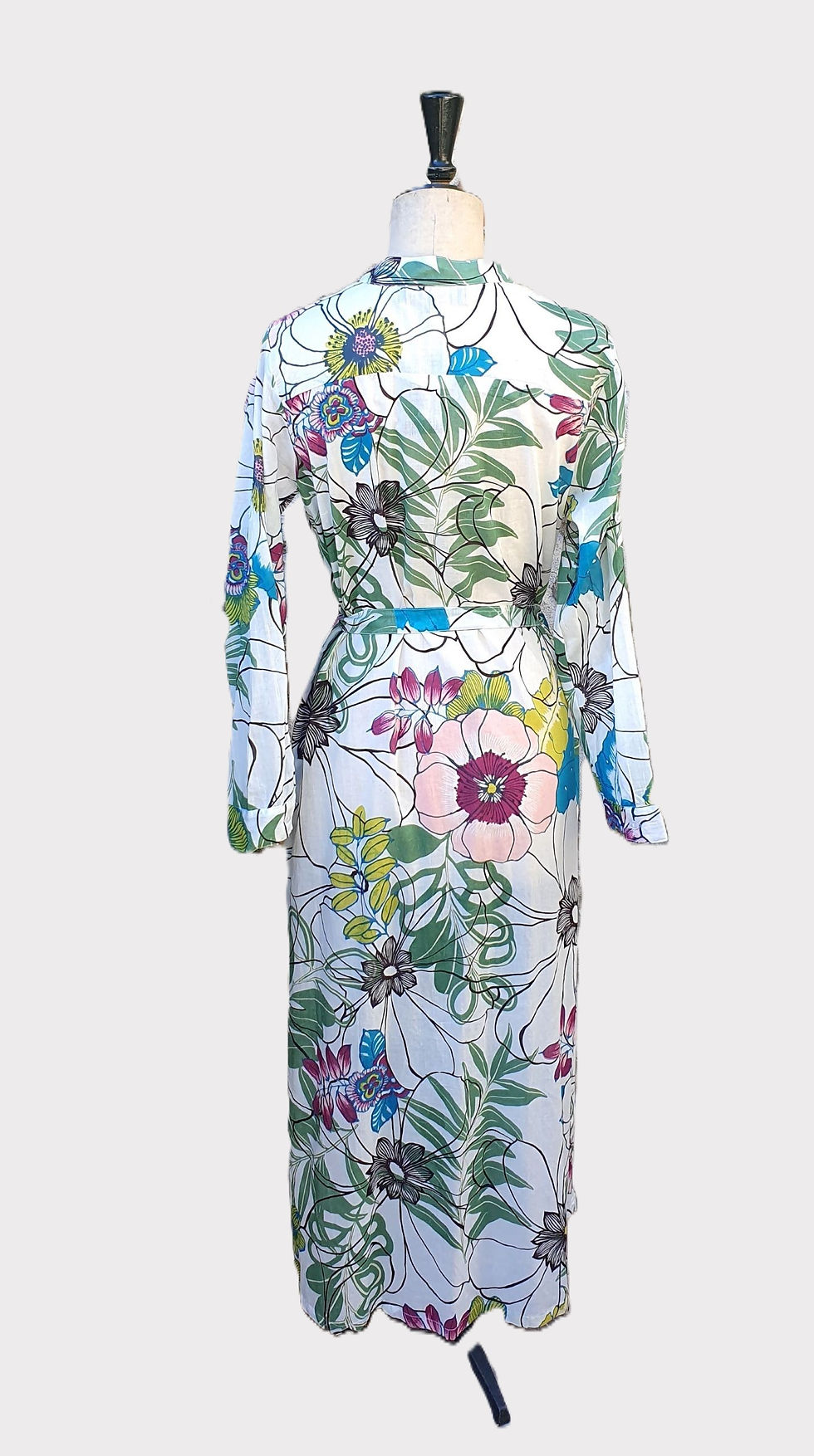 Miniature : Robe Longue Plissée -  Yang - 20043RBPL
