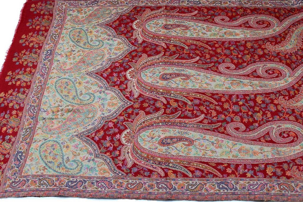 Miniature : Etole Laine Kani Motif Cachemire Paisley N3