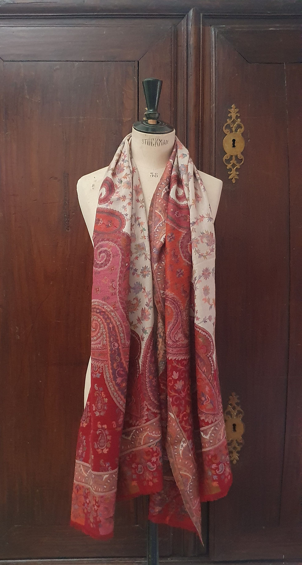 Miniature : Etole Laine Kani Motif Cachemire Paisley N5
