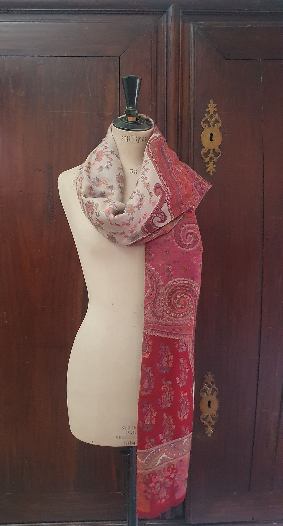 Miniature : Etole Laine Kani Motif Cachemire Paisley N5