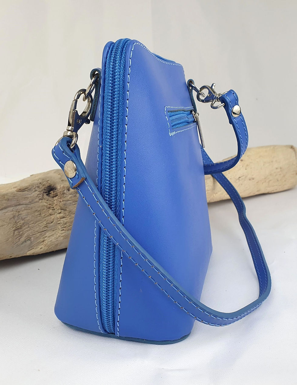 Miniature : Petit Sac à main Bandoulière - Carré - Bleu