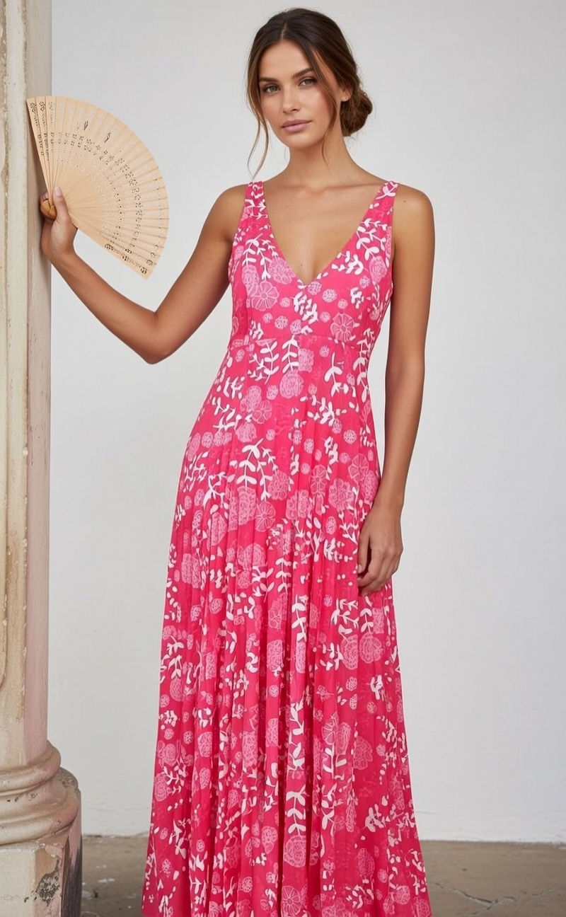 Miniature : Robe Longue Princesse - Pivoine - 20031RBLP