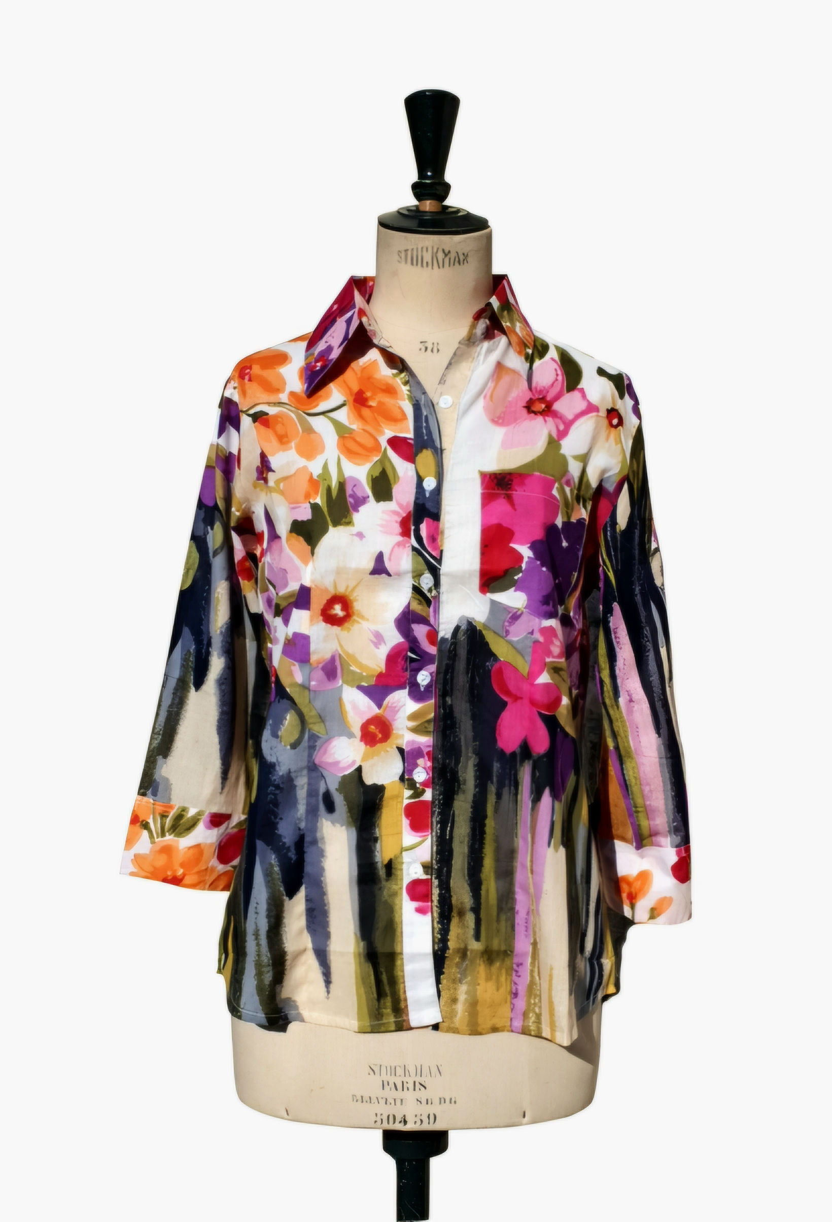 Chemisier - Champ de Fleurs - 14024CH
