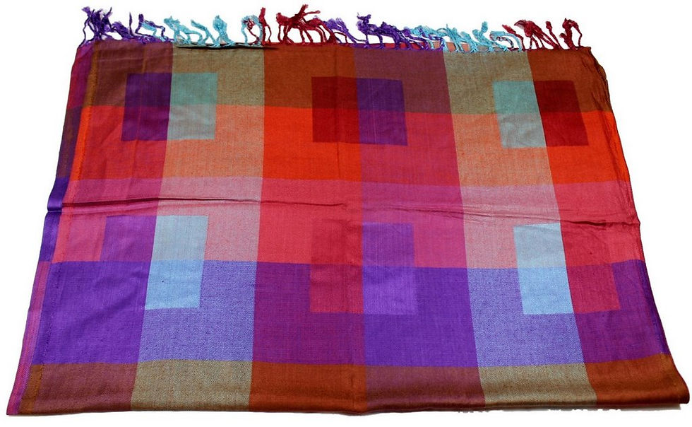 Miniature : Étole Viscose Carré N9