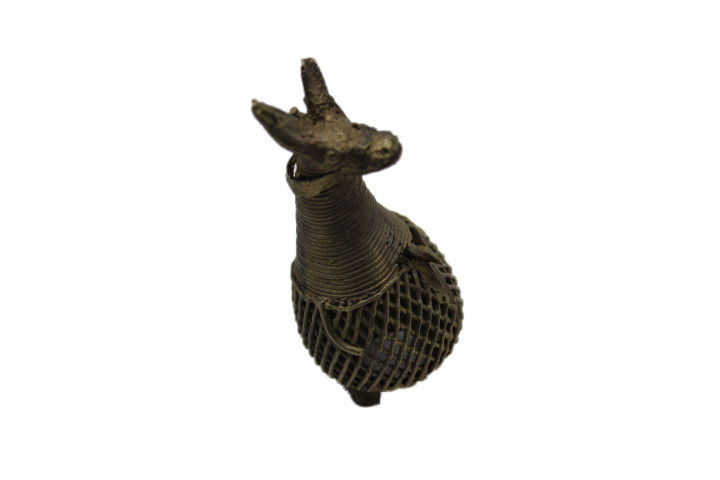 Miniature : Statue Kangourou Dhokra Bronze N409