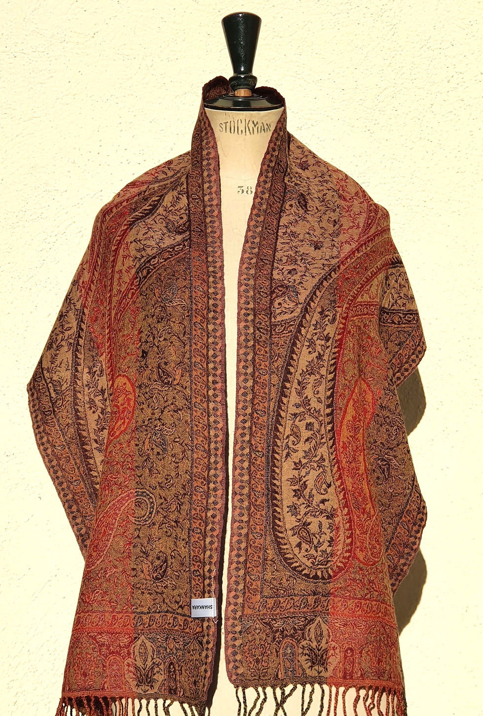 Miniature : Echarpe Laine Cachemire N28