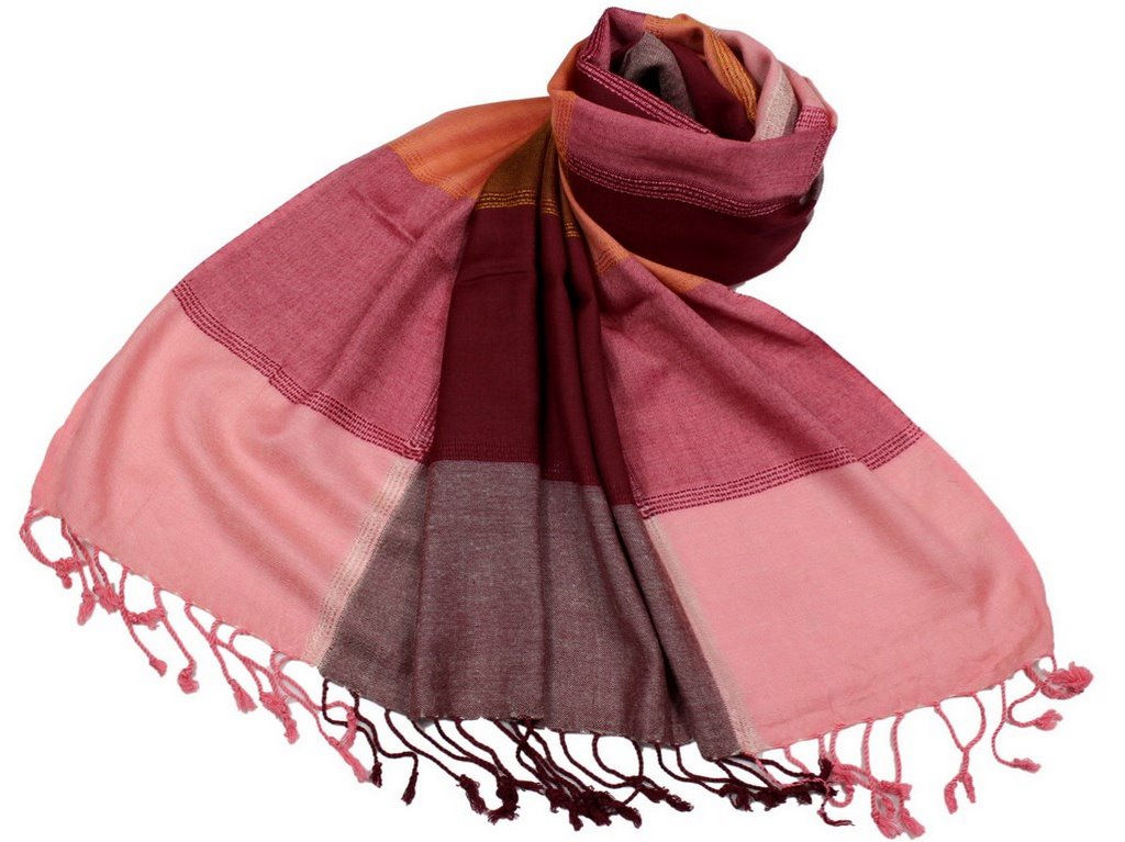 Étole Viscose Carreaux  N13