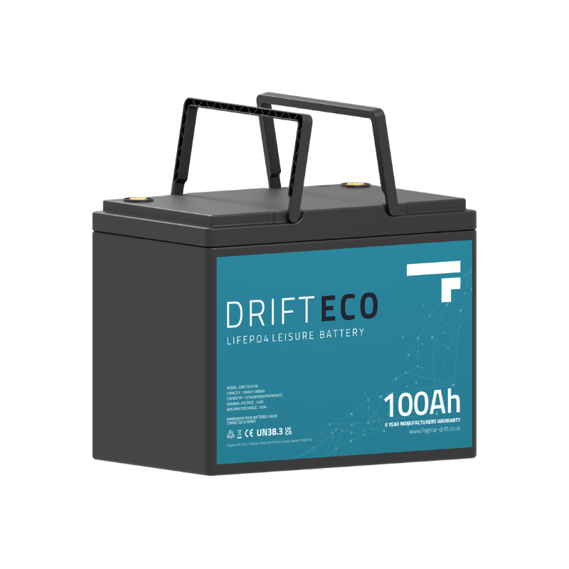 Fogstar drift ECO 12V 100Ah campervan lifepo4 battery