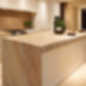 Stone kitchen top cutting