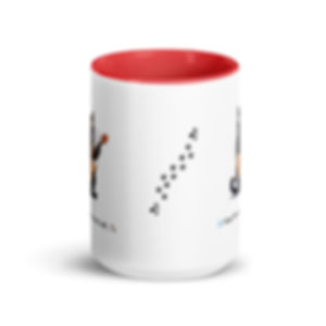 15 oz Bad Cat Mug- Red