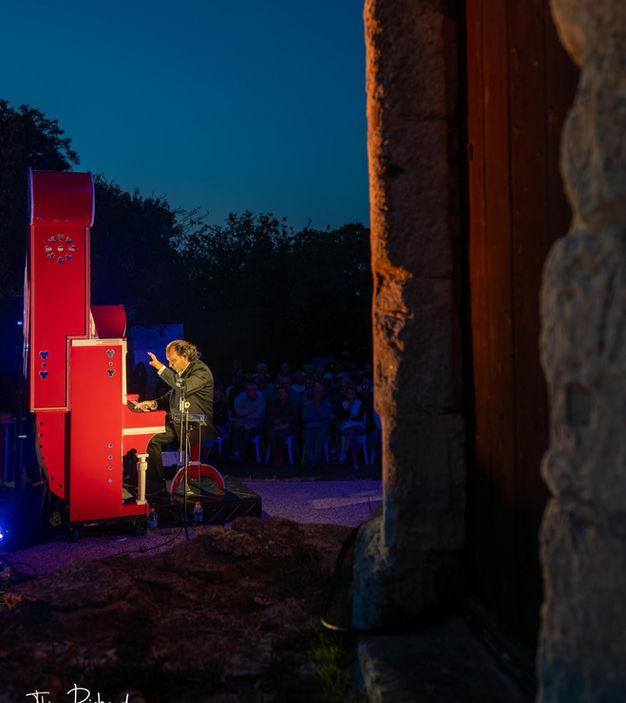 Frédéric LA VERDE et Le Piano Rouge - Concert - Bourcefranc - Le Moulin des Platanes