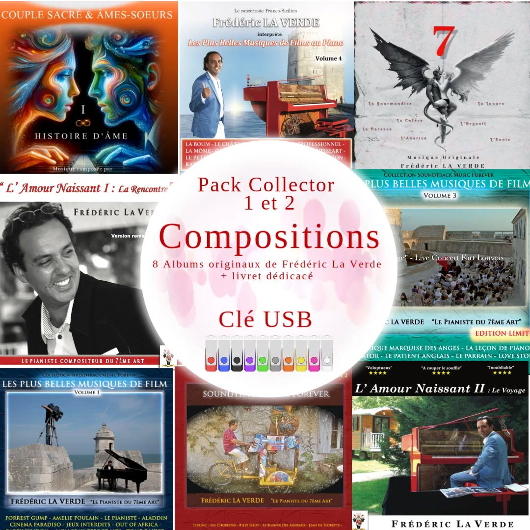 Collector's Pack 1 and 2 – Film Compositions and Music - USB Key