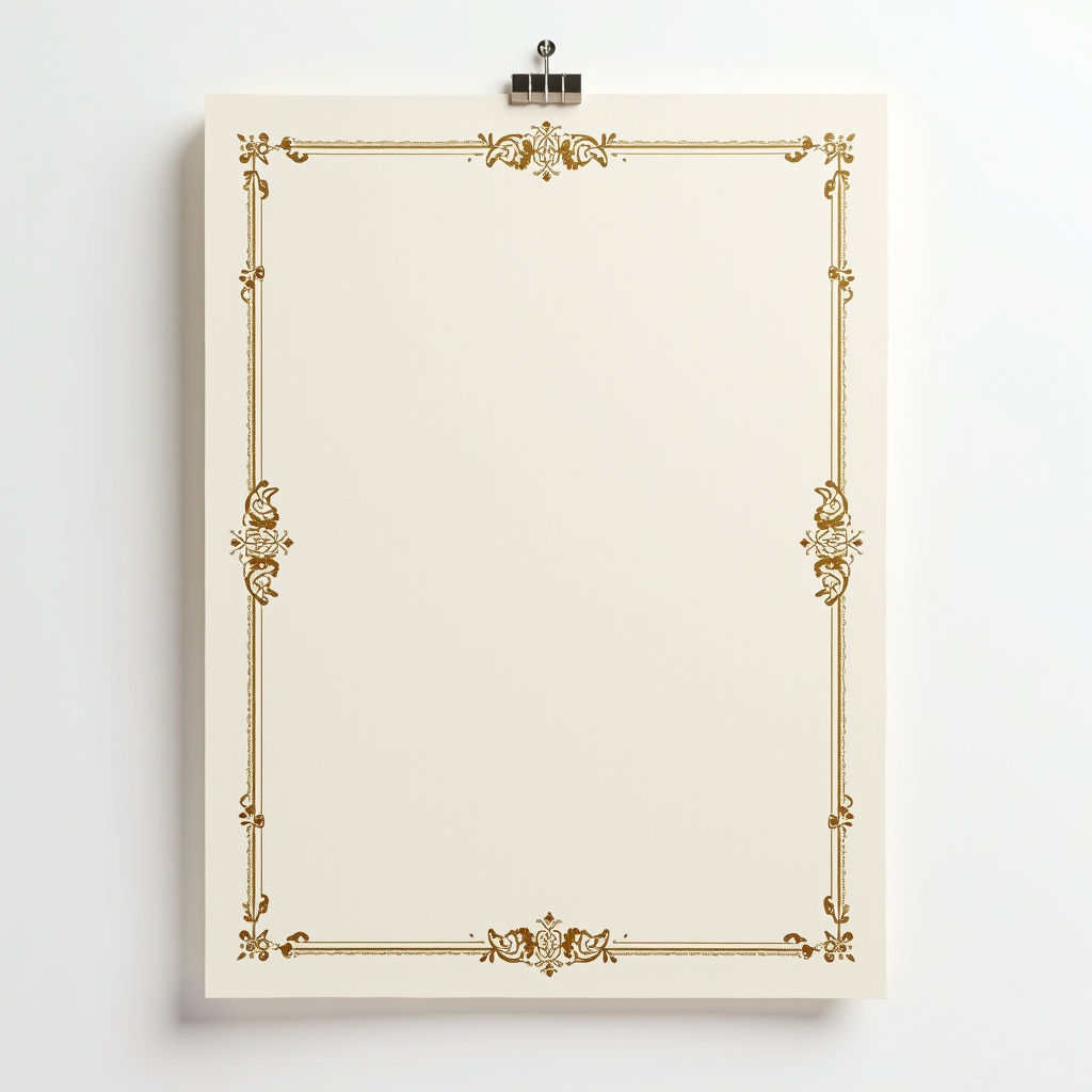 Custom Wedding Certificate