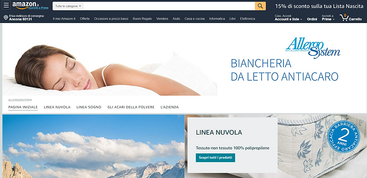 Amazon Store di AllergoSystem