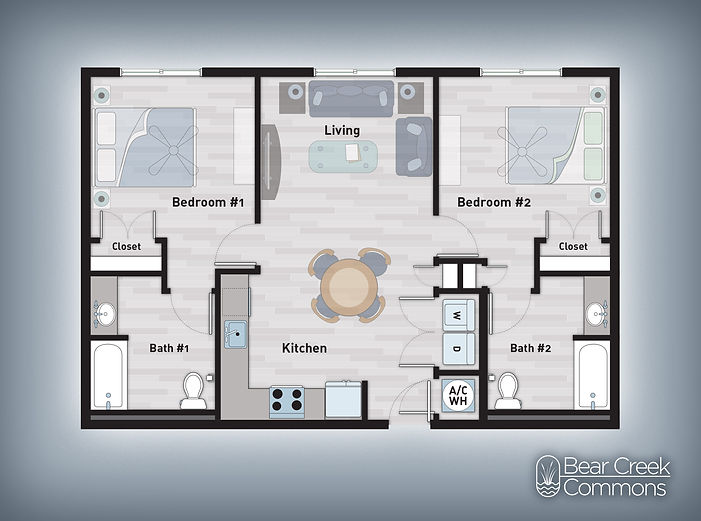 Floorplans Bear Creek Commons St Petersburg Florida