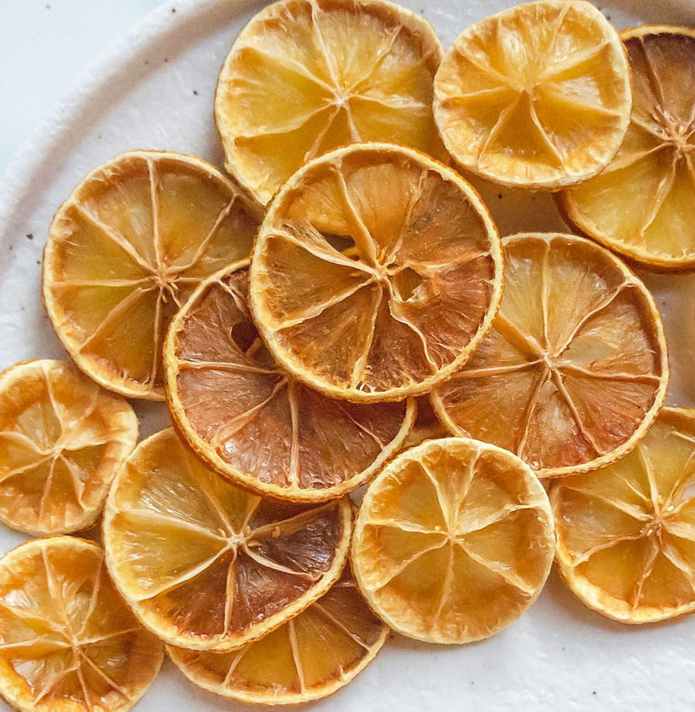 Dehydrated Lemon Slices