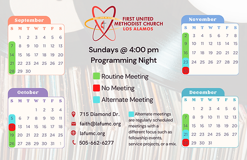 Sunday Evening Programming Night (Schedule Spring 2025).png