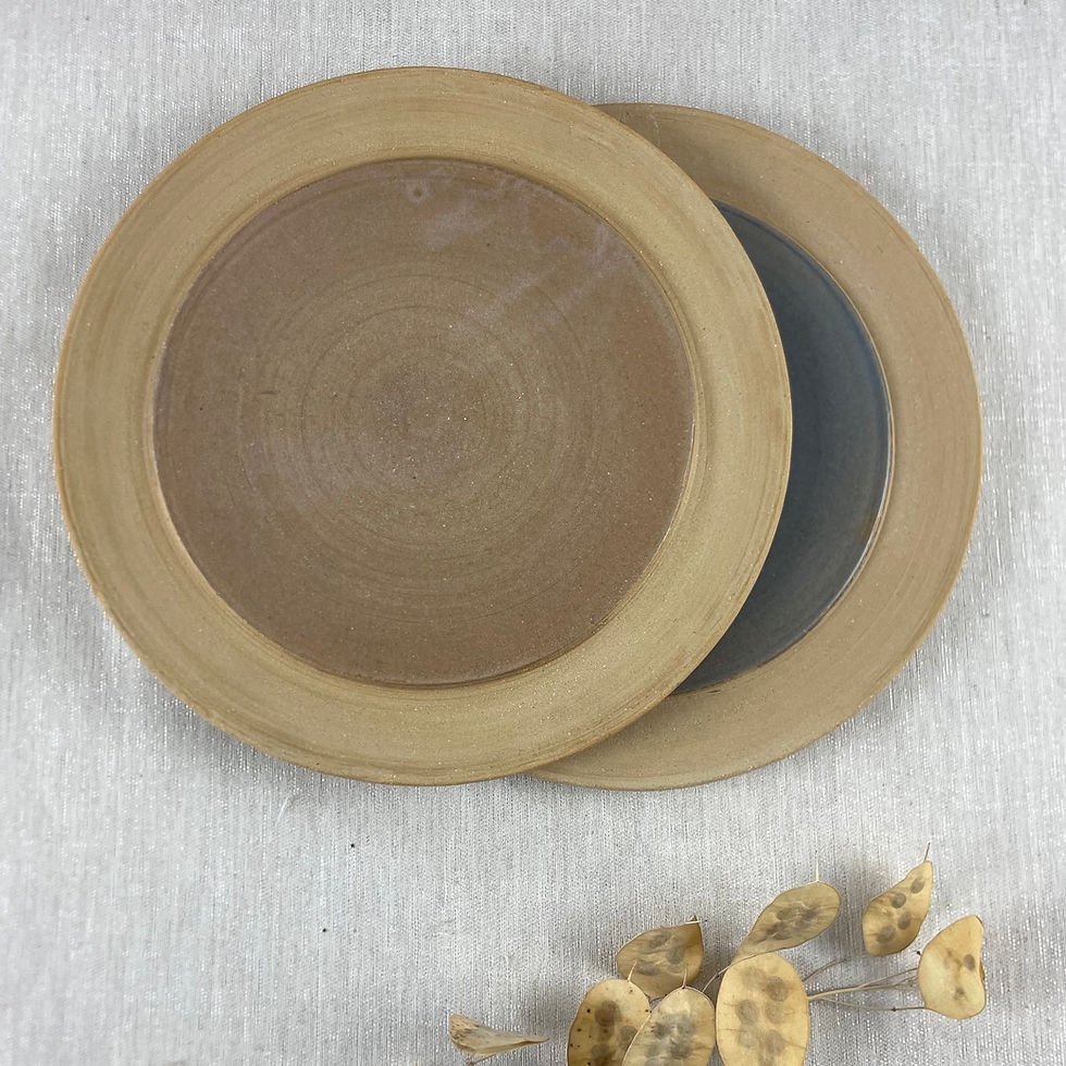 Miniature : DUO d'assiettes rousses