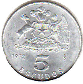 1972 - 5 escudos ALUMINIO