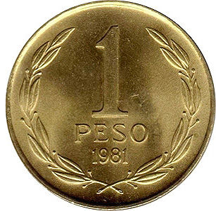 1981 - 1 PESO REV