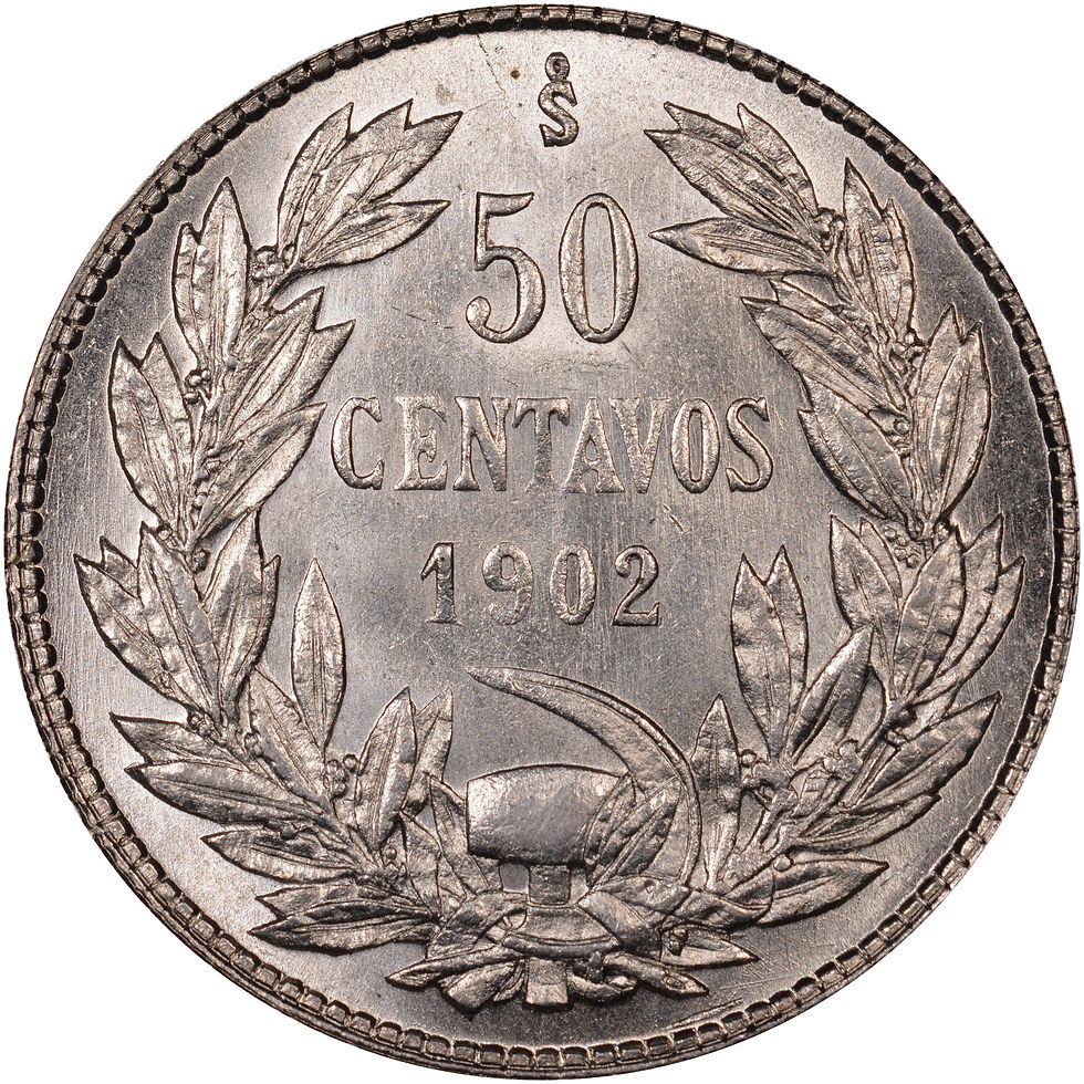 1902 - 50 CENTAVOS