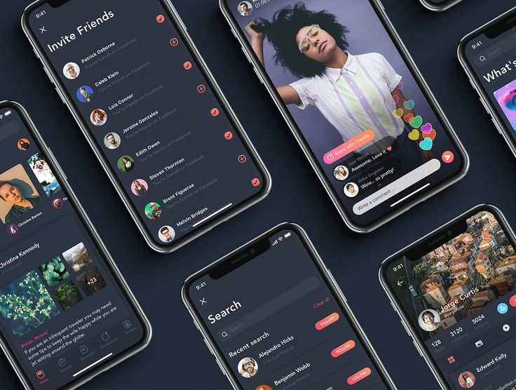 Zingo Social App UI Kit - UI Kits.jpeg