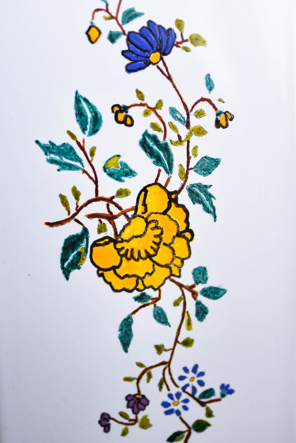 Miniature : Céramique Fleurs