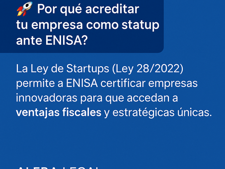 ACREDITA TU EMPRESA COMO STARTUP