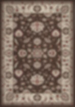 CHESTER COLLECTION OUSHAK 9708 BROWN AREA RUG