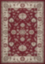 CHESTER COLLECTION OUSHAK 9700 RED AREA RUG