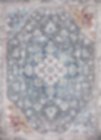 VINTAGE COLLECTION TABRIZ 7306 GRAY AREA RUG
