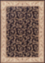 Jewel Veronica 4393 Black Area Rug
