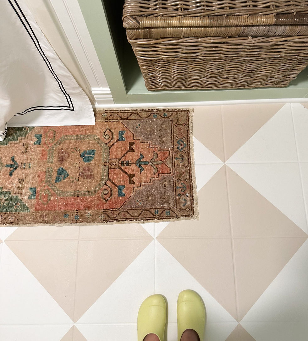 How I find vintage rugs for reasonable prices