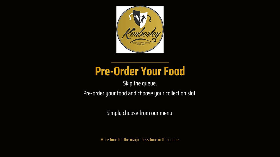 KPAC Presentation Day 2026 - Food Pre-Orders