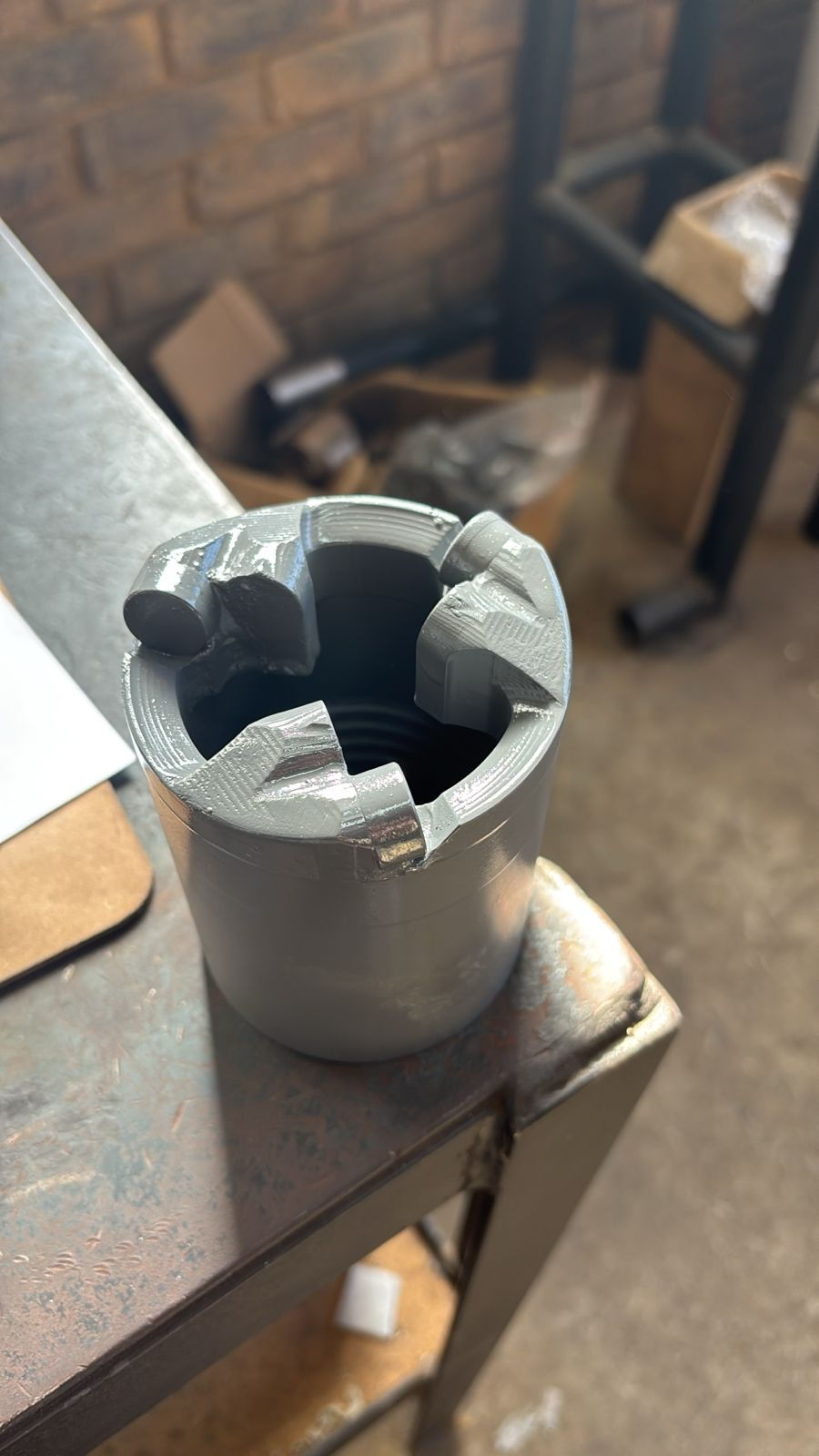 CED air core bit prior to Departure to Saudi Arabia