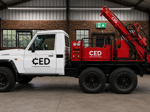 The CED SFM7500 has been developed to bring a new level of mobility and efficiency to underground diamond drilling. Built on CED's proven 6x6 platform, the SFM7500 combines exceptional off-road capability with a purpose-built underground drilling system, allowing operators to move quickly between underground work areas and remote mine sites.