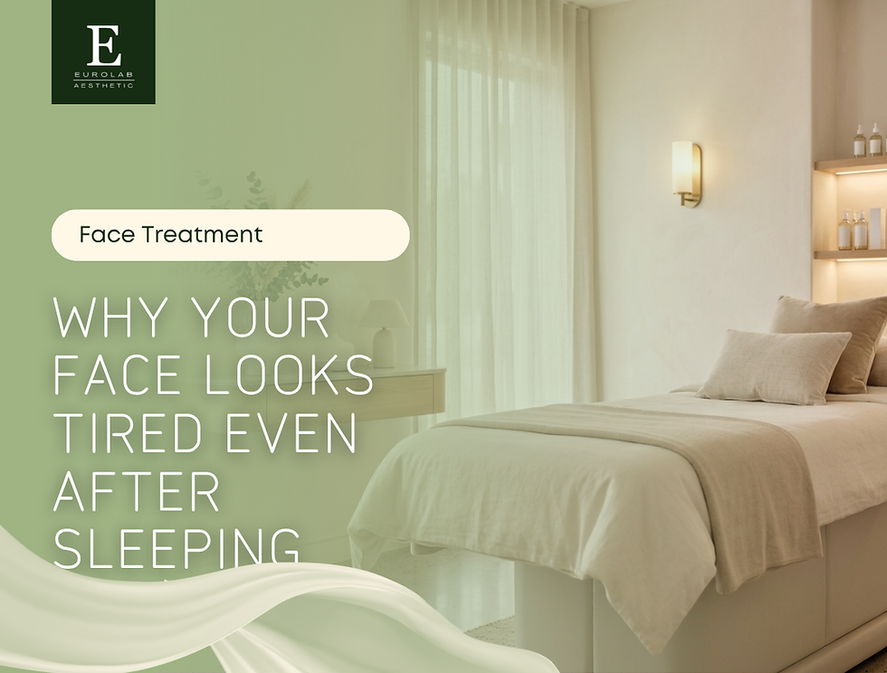 Why Your Face Looks Tired Even After Sleeping