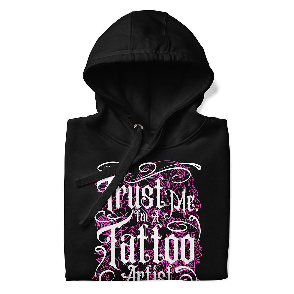 Thumbnail: Trust Me I'm a Tattoo Artist Unisex Hoodie