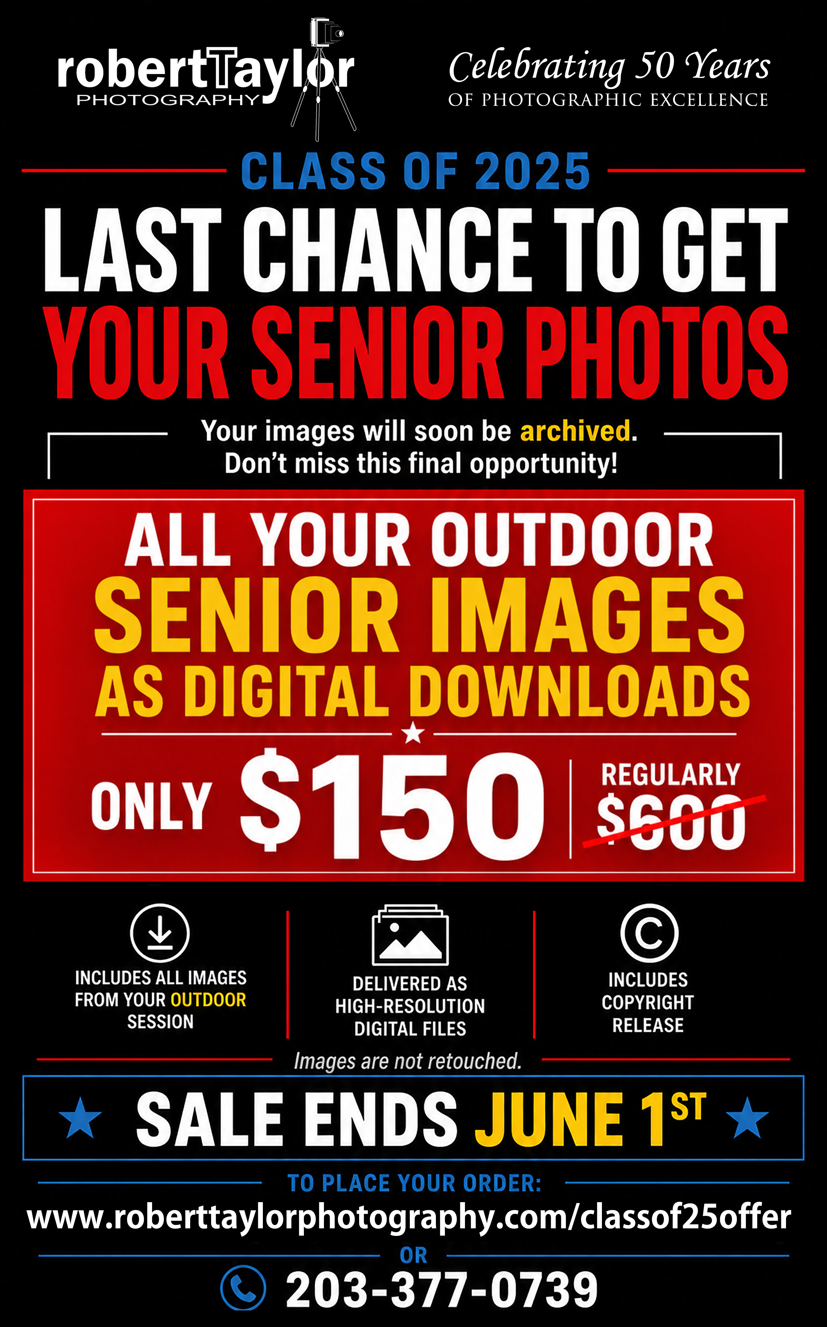 Class of 2025 – Final Senior Image Download Offer