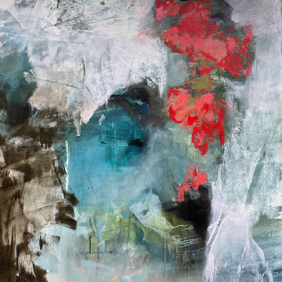 Poppies in the Mist