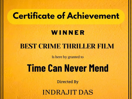 January Third Week Winners !!! Time Can Never Mend Bagged Awards!!! Congratulation !!!