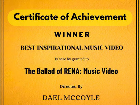 January Fourth Week Winners !!! The Ballad of RENA: Music Video Bagged 5 major awards !!! Congratulation !!!