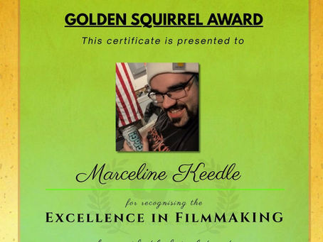 Marceline Keedle won Golden Squirrel Awards !!! Congratulations !!!