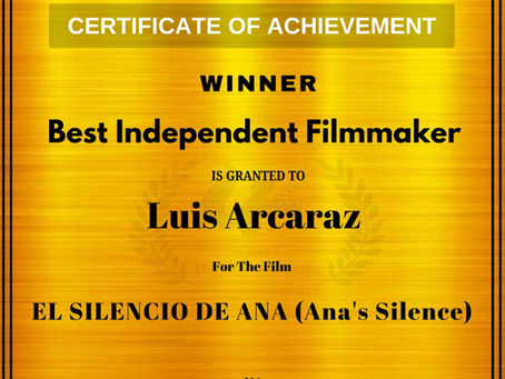 EL SILENCIO DE ANA (Ana's Silence) won 4 Major Awards !!! Congratulations !!!