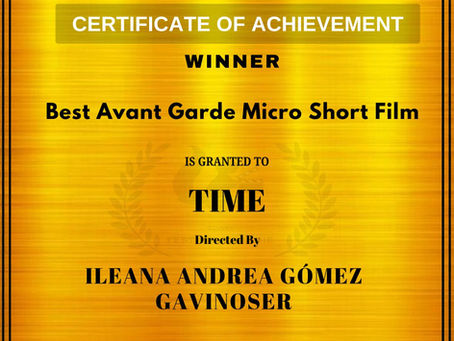 JUAN ALBERTO ARJONA, Printed Impressions Won Best Experimental Documentary Feature Film
